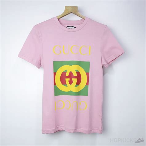 hot pink gucci t shirt